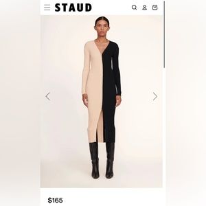 Staud - SHOKO SWEATER BUFF BLACK